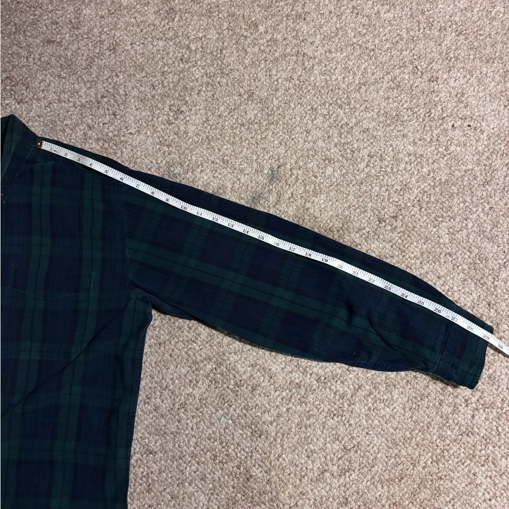 LL Bean flannel button down shirt medium - Picture 9 of 9